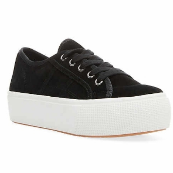 Steve Madden Shoes - Steve Madden platform suede upper sneakers